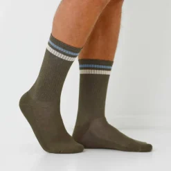 Chaussettes côtelées - lot de 3 paires