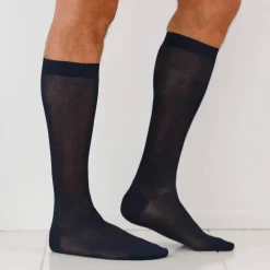 Chaussettes fil d'Ecosse effet massant - lot de 2 paires