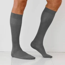 Chaussettes fil d'Ecosse effet massant - lot de 2 paires