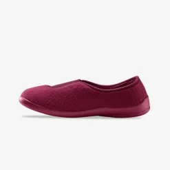 Chaussons ballerines unis - polaires élastiquées