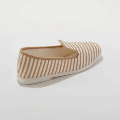 Chaussons rayés