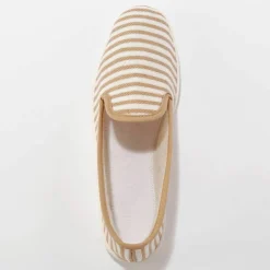 Chaussons rayés
