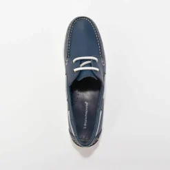 Chaussures bateau en cuir