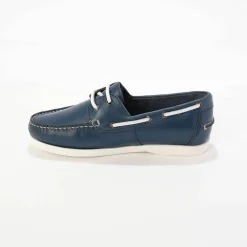 Chaussures bateau en cuir