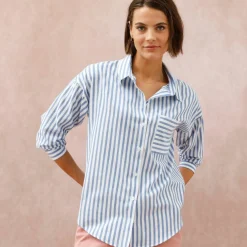 Chemise ample rayée