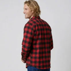 Chemise carreaux écossais flanelle