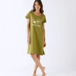 Chemise de nuit "café et douceur"