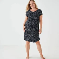 Chemise de nuit coton imprimé 