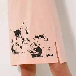 Chemise de nuit courte imprimé chat - lot de 2