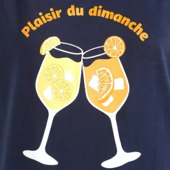 Chemise de nuit courte imprimée 