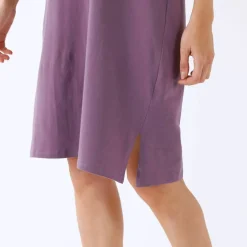 Chemise de nuit courte imprimée 