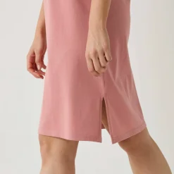 Chemise de nuit courte manches courtes