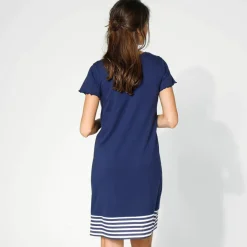 Chemise de nuit effet 2 en 1