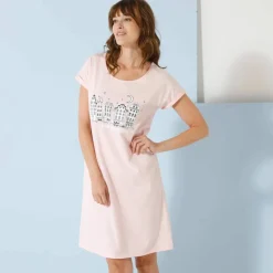 Chemise de nuit imprimé ville étoilée - lot de 2