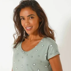 Chemise de nuit imprimé ville étoilée - lot de 2