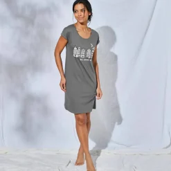 Chemise de nuit imprimé ville étoilée - lot de 2