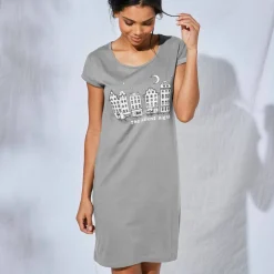 Chemise de nuit imprimé ville étoilée - lot de 2
