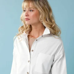 Chemise en denim Spécial Petite, coupe loose