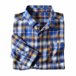 Chemise extra-longue carreaux flanelle