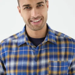 Chemise extra-longue carreaux flanelle