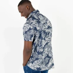 Chemise imprimée manches courtes