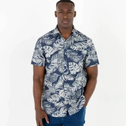 Chemise imprimée manches courtes