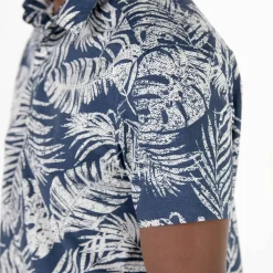 Chemise imprimée manches courtes