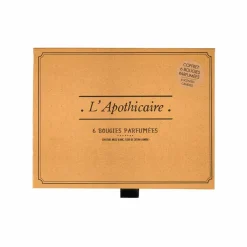 Coffret de 6 bougies parfumées