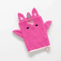 Collection éponge enfant brodée licorne personnalisable coton