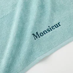 Collection serviettes de bain 420 g/m² brodées 