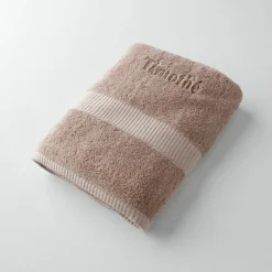 Collection serviettes de bain 640 g/m2 personnalisables confort extra moelleux
