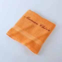 Collection serviettes de bain personnalisées - confort moelleux 420 g/m²