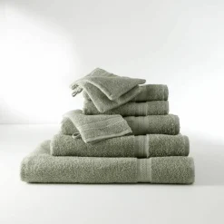 Collection serviettes de bain unies - confort moelleux 420 g/m²
