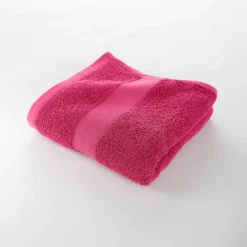 Collection serviettes de bain unies coton modal 500 g/m²