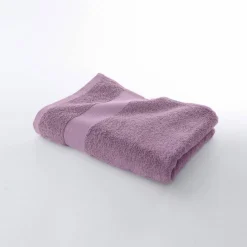 Collection serviettes de bain unies coton modal 500 g/m²