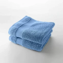 Collection serviettes de bain unies 540g/m2 confort luxe