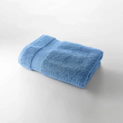 Collection serviettes de bain unies 540g/m2 confort luxe