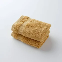 Collection serviettes de bain unies 540g/m2 confort luxe