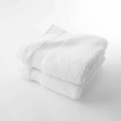 Collection serviettes de bain unies 540g/m2 confort luxe