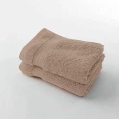 Collection serviettes de bain unies 540g/m2 confort luxe