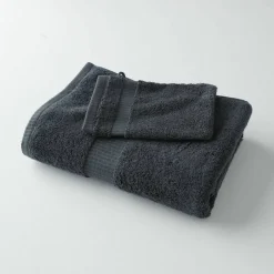 Collection serviettes de bain unies 640g/m2 confort prestige