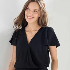 Combinaison pantalon crêpe fluide