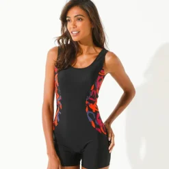 Combishort de bain imprimé Lohena