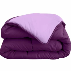 Couette bicolore microfibre 350 g/m²