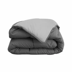 Couette bicolore microfibre 350 g/m²