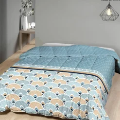 Couette microfibre imprimé art déco 350 g/m²