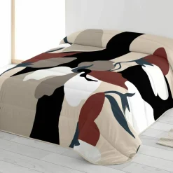 Couette microfibre imprimé moderne déco 200 g/m²