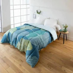 Couette polyester imprimée Ginkgo 400 g/m²
