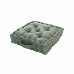 Coussin de sol uni coton