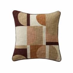 Coussin imprimé géométrique